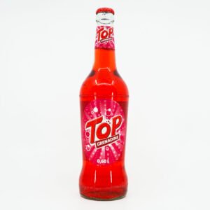 Boisson gazeuse Top Grenadine 33cl avec saveur fruitée de grenadine