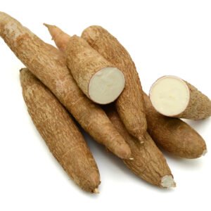 Tubercule de manioc frais pour recettes traditionnelles africaines